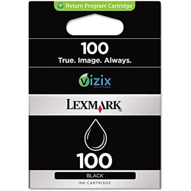 Imagem de Lexmark cartucho de tinta padrão 100 - preto