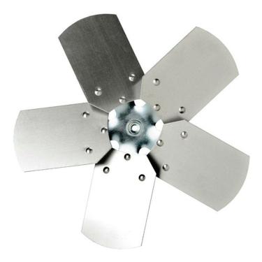 Imagem de Hélice Para Exaustor Loren Sid 30cm 5 Pás Eixo 10mm