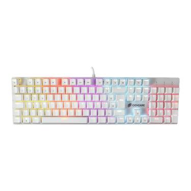 Imagem de Teclado Gamer Mecânico Guardian Tc701 Branco Oex