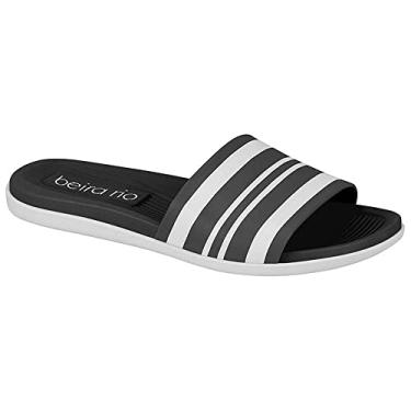 Imagem de Chinelo Slide Feminino Beira Rio Conforto 8360.122 (34, Preto)