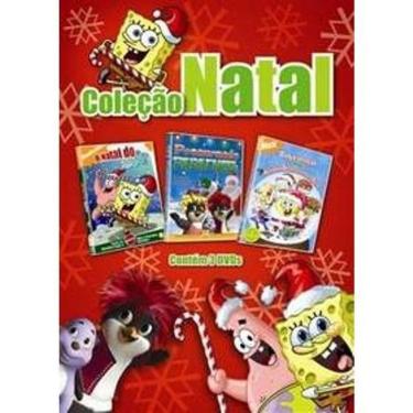 Imagem de Box 3 Dvd`s Coleção Do Bob Esponja
