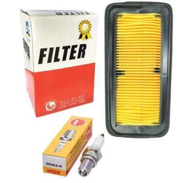 Imagem de Filtro De Ar Fazer 250 2018 Á 2022 + Vela Ngk Dr8ea-n - VALFLEX/NGK