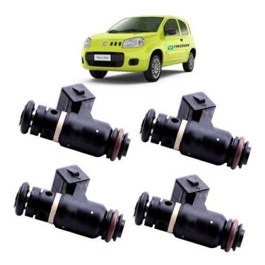 Imagem de Bico injetor fiat uno palio 1.0 2008 á 2017 - 55227804 kit c/ 4 unidad