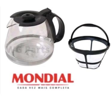 Imagem de Jarra e Coador Cafeteira Mondial 18 xícaras C-30 - Universal
