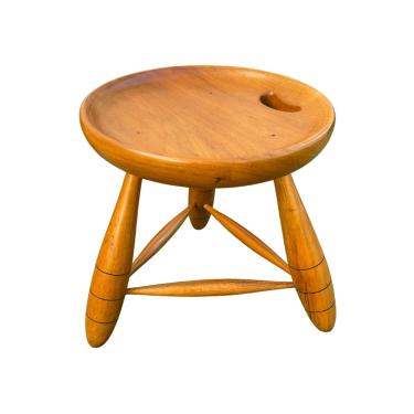 Imagem de Banco Mocho Sérgio Rodrigues Madeira Maciça Sudeste Rústico