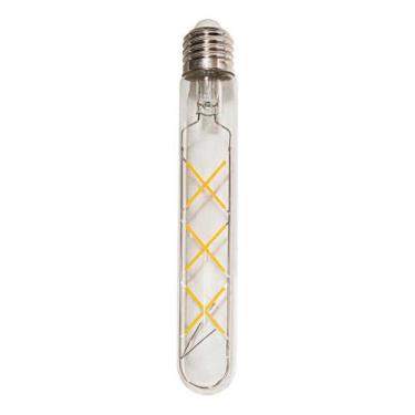 Imagem de Lâmpada T30 Tubo Led E27 Decorativa 6w 2400k Bivolt Starlux St1854