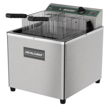 Imagem de Fritador Industrial Zona Fria de Óleo Elétrico FOE15 M Metalcubas 220V