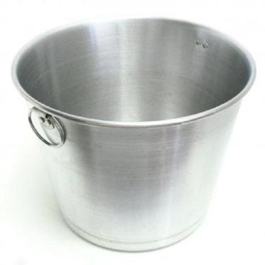 Imagem de Balde De Gelo Em Alumínio Reforçado Polido 10 Litros - Shopmy