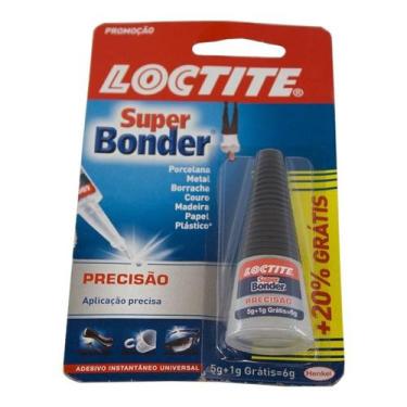 Imagem de Cola Super Bonder 5g Loctite, Incolor