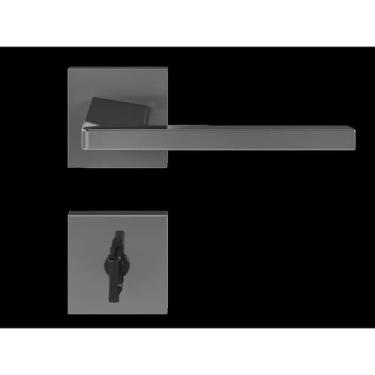 Imagem de Fechadura Karli Grafite Polido Banheiro - Pado