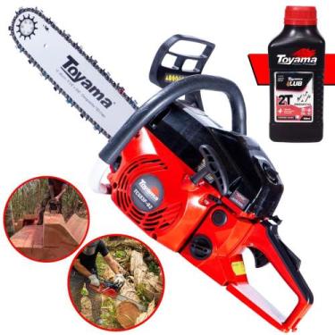 Imagem de Motosserra Profissional À Gasolina Toyama TCS53F-G2 49cc 2,8HP 13.500r