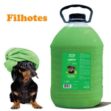 Imagem de Shampoo Cachorro Pet Clean Cães Gato Profissional 5 Litros, Shampoo Fi