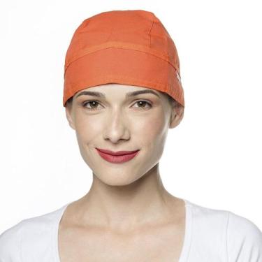 Imagem de Bandana Chef de Cozinha - Laranja - Unisex - Utensilios do Chef