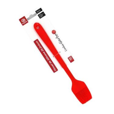 Imagem de Pincel de Silicone Culinário Pincelar Untar Óleo Manteiga Confeitaria 