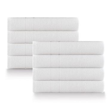 Imagem de Kit 08 Toalhas de Banho Hotel Profissional Teka Monaco 380g