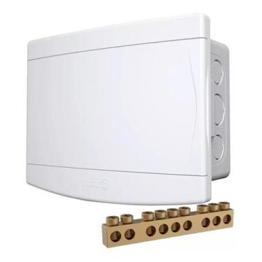 Imagem de Quadro de Distribuição com Barramento Neutro e Terra - Tigre