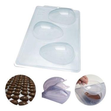 Imagem de Forma Ovo Liso Páscoa Silicone 250g Sp 49 Bwb