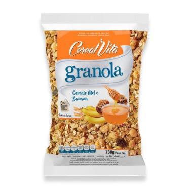 Imagem de Granola Cereais Mel E Banana Cereal Vita 230G, Cereal Vita, Granola De
