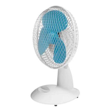 Imagem de Ventilador de Mesa 21cm Branco 127V Fame, 110V, Branco