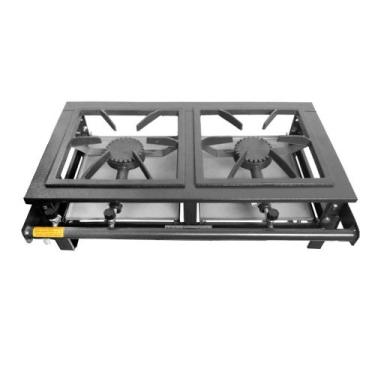 Imagem de Fogão Industrial 2 bocas Mesa P5 Alta Pressão Mr Fogões