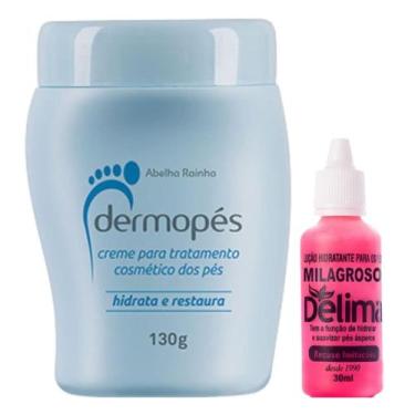 Imagem de 1 Dermopés Creme Para Tratamento 130 g (azul) + 1 Delima Milagroso - A