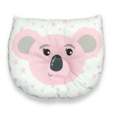 Imagem de Travesseiro de Bebê Anatômico Coala Rosa - Miguel Baby