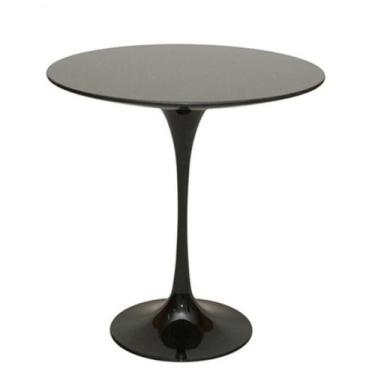Imagem de Mesa de Apoio Saarinen Altura 60 cm Tampo 60 cm MDF Laca - Eero Saarin