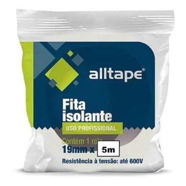 Imagem de Fita Isolante Anti-chama Alltape Preta , 19MMX5M