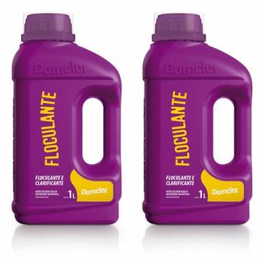Imagem de 2 Floculante E Clarificante Piscina - Domclor - 1 L