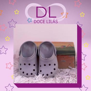 Imagem de Sandalia Babuche Infantil: Conforto e Estilo Único - Doce Lilás, Cinza