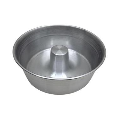 Imagem de Forma de Bolo Buraco Grande 26cm Alumínio - Alumínio Forte de Araras, 
