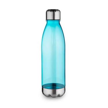 Imagem de Garrafa Squeeze 700ml Academia Plástico C/ Tampa Base Metal - ARKZ Spo