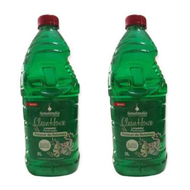 Imagem de 2 Limpador Multiuso Perfumado 2 Litros Frescor Natureza Desinfetante C
