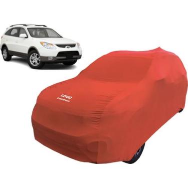 Imagem de Capa De Tecido Para Proteger Carro Hyundai Vera Cruz - Mz, Vermelha