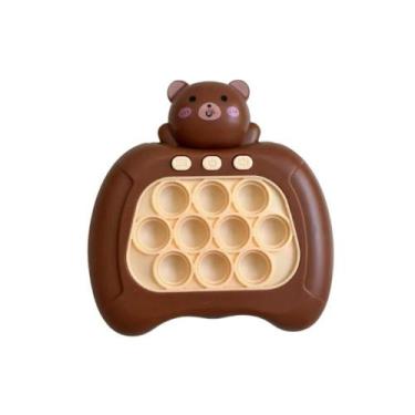 Imagem de Brinquedo Anti-Stress de Fidget com Luz Push & Pop Game Rápido Pop It 