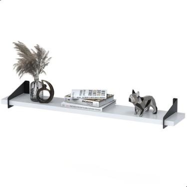 Imagem de Prateleira Suspensa Multiuso 60Cm Para Sala Quarto SF PB - ShopForte, 