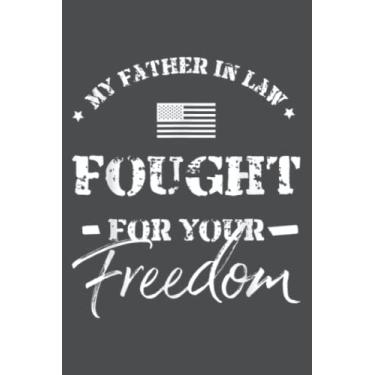 Imagem de My Father in Law Is a Veteran: Study Notebook, 6 x 9 inches, 120 pages