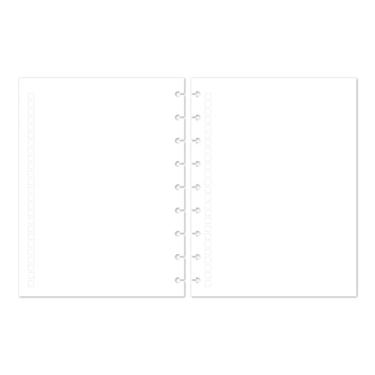 Imagem de Discagenda Refis de inserção Planner Discbound 60 folhas 120gsm 36 kg 14,7 x 21 cm (lista, HP Classic)