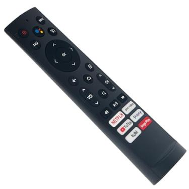 Imagem de PERFASCIN ERF3B90H Controle remoto de substituição por voz Sub ERF3L90H Apto para Hisense TV 100L5G 100L5G-DLT100B 100L5G-CINE100A 100L9G-CINE100A PX1 120L5G-CINE120A 120L9G-CINE120A 120L9G-CINE120A