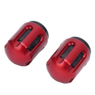 Imagem de Par de Tampas Haste Válvula do Pneu Motocicleta para Zontes G1-125/x R310 T2-310 U125 Liga de Alumínio Hermético Pneu Substituição Tampas de Ar (Vermelho)