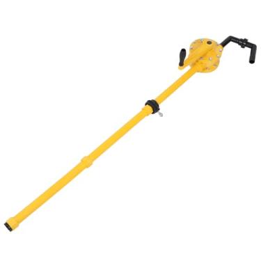 Imagem de Bomba de Tambor Manual, Elevador de 3-5m, 35lpm, Bomba de Transferência de óleo Manual, Bomba de Tambor de Transferência Rotativa para Barris de 5 a 55 Galões