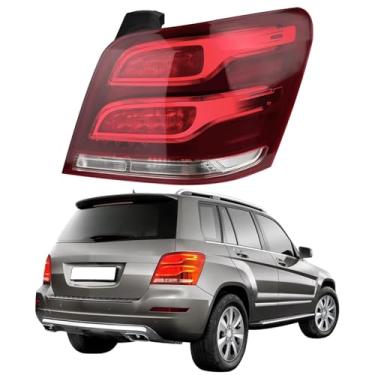Imagem de Pinkomoto Conjunto de luz traseira LED do lado do passageiro adequado para Mercedes Benz GLK250 GLK300 GLK350 2013 2014 2015, lanterna traseira direita, conjunto de lanterna traseira X204