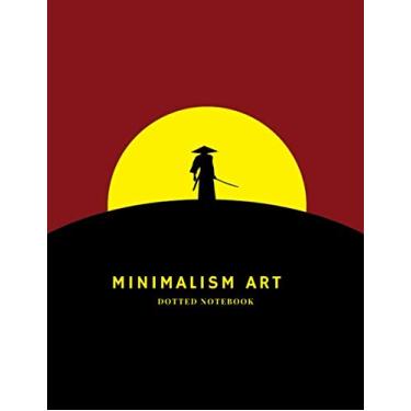 Imagem de Minimalism Art Dotted Notebook: A Dotted Matrix Journal And Planner, A Dot Grid Sketch Book Diary For Hand Lettering and Designing