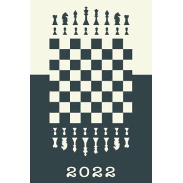 Imagem de Agenda 2022: Calendrie | Planificateur annuel Aperçu Semainier | 2022 | Janvier à décembre | 6x9" approx A5 | plus de 130 pages | Vacances Aperçu ... et planificateur pour 1 an | échecs
