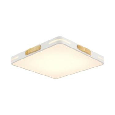 Imagem de Plafon Astraled Qyro P-9946 Quadrado Led Bivolt Branco, Branco