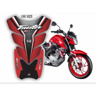 Imagem de Adesivo Protetor Tanque Moto CB250 Twister H_625 - Resitank