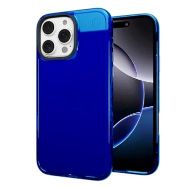 Imagem de cellhelmet Capa Altitude X projetada para iPhone 16 Pro Max em azul bermudas | Certificado de teste de queda de 3 metros | Durável à prova de choque e queda | Como visto no Shark Tank