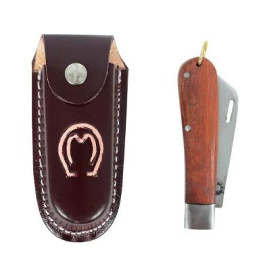 Imagem de Jogo de Bainha e canivete G Mangalarga SV48045- Marrom - Selaria Verte