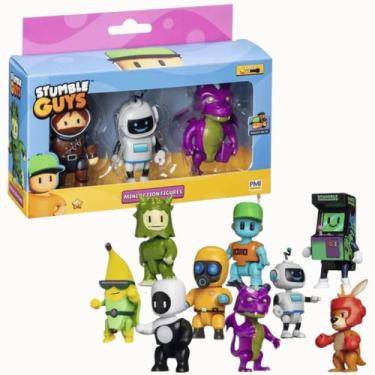 Imagem de Stumble Guys 3 Figuras Sortidas Pack 2 BR2375 Multikids