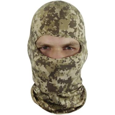 Imagem de Balaclava touca ninja UV50+ - EX311, Bege camuflado
